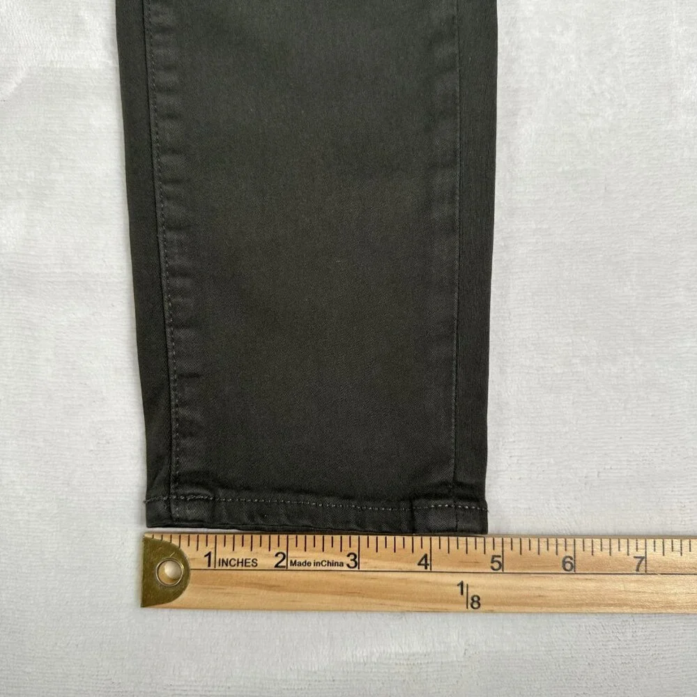 G Star Raw Jeans Women Size W25 L32 Olive Green Skinny 100% Cotton 5-Pockets GUC - Picture 3 of 12